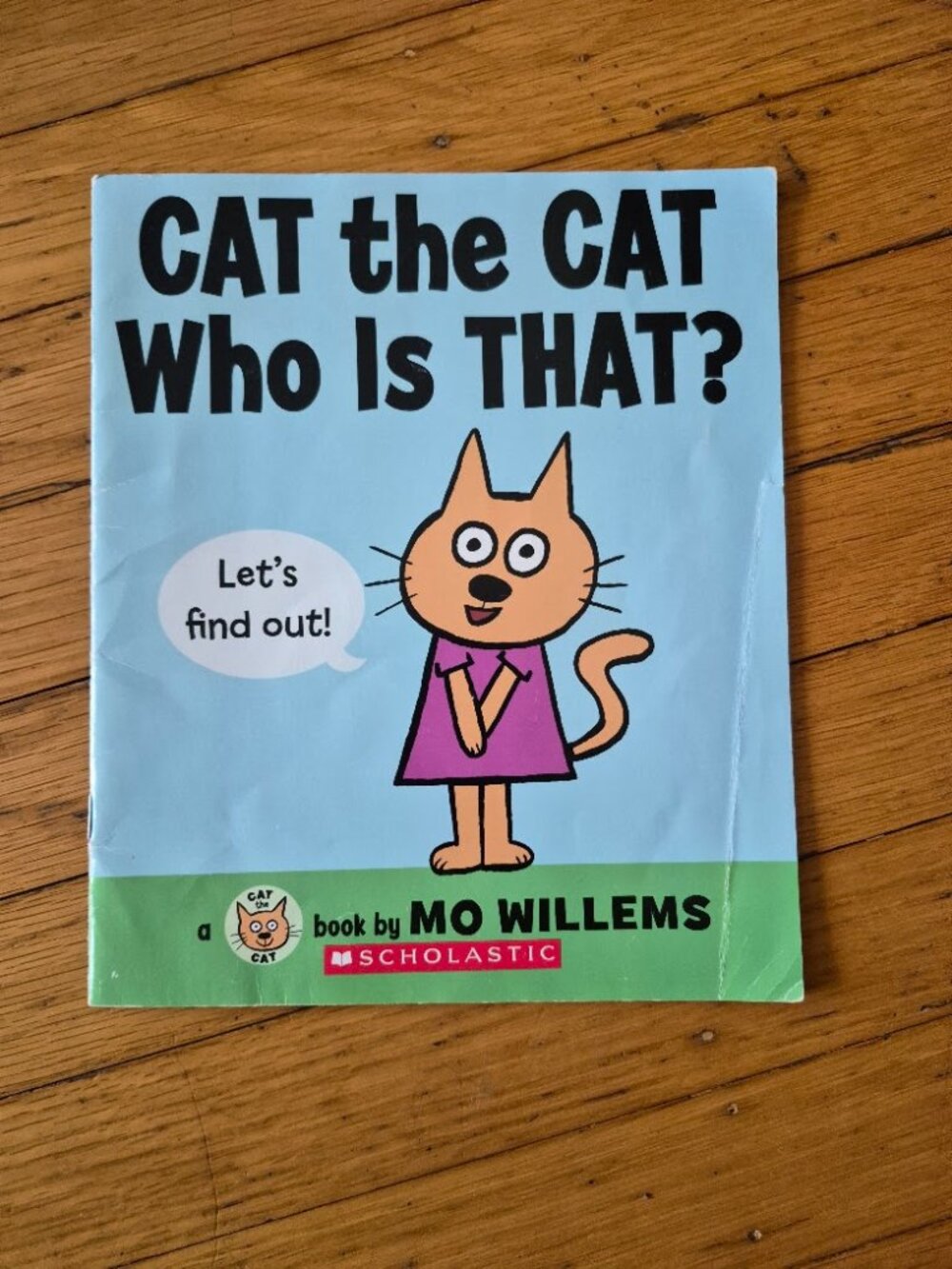 Cat the Cat Who Is That? by Mo Willems Children's Book